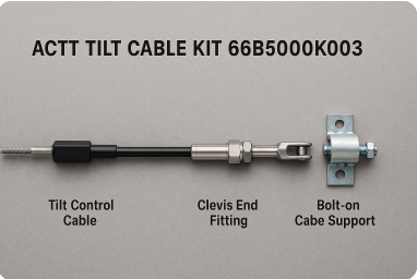 actt tilt cable kit 66b5000k003