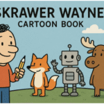 skrawer wayne cartoon book