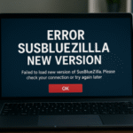 error susbluezilla new version