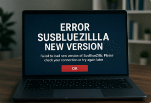error susbluezilla new version