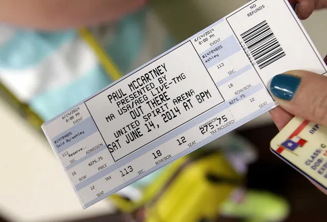 Selling Your Paul McCartney Tickets